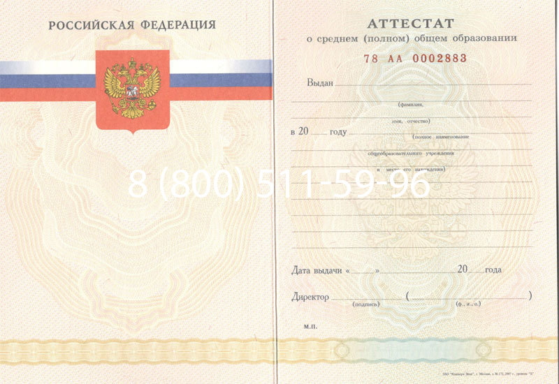 Купить Аттестат за 11 класс 2007-2010 годов в Арзамасе Купить Аттестат за 11 класс 2007-2010 годов в Арзамасе
