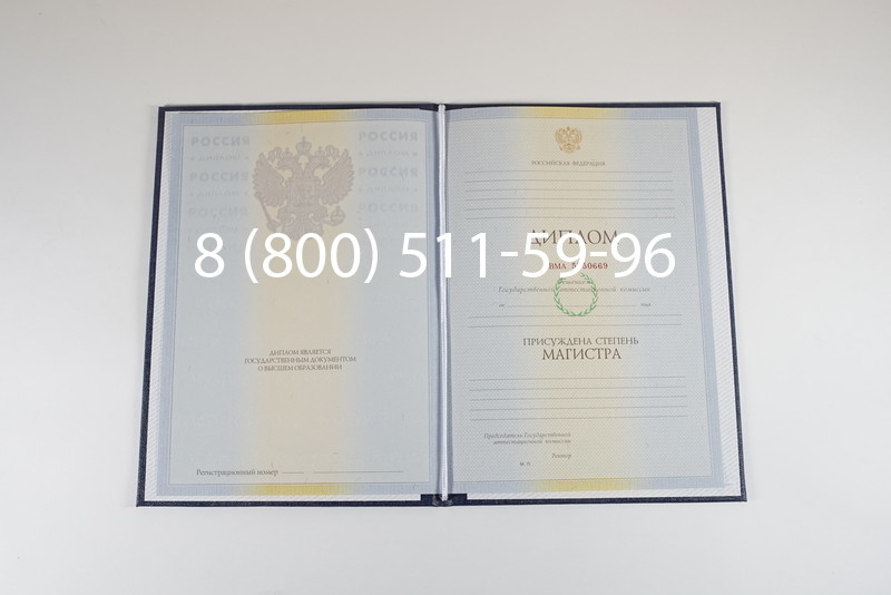 Диплом магистра 2010-2011 годов в Арзамасе