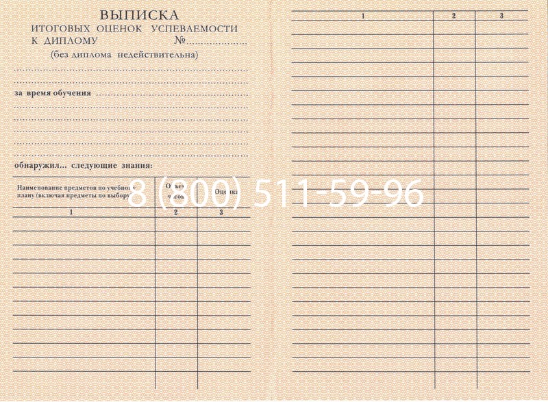 Купить Диплом ПТУ 1995-2006 годов в Арзамасе